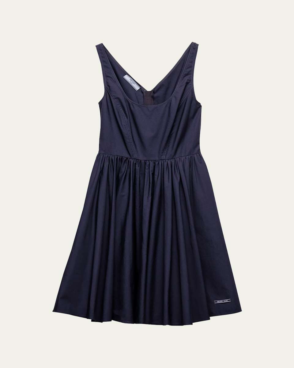 Fit-Flare Mini Dress